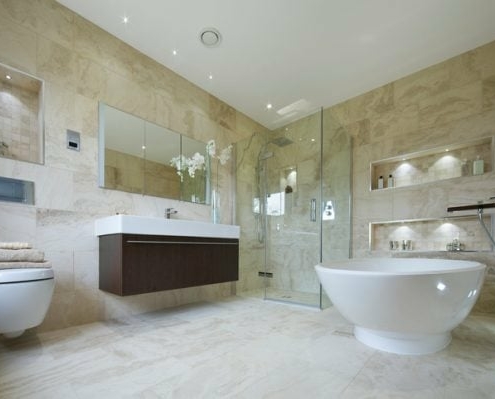 modernes Badezimmer