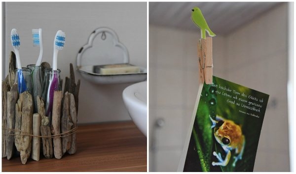 Individuelle Badezimmerdeko