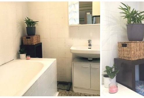 Upcycling-Badezimmer