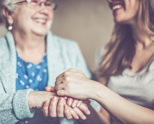 Ehrenamtliche Hilfe für ältere Menschen