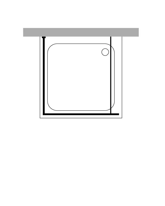 Begehbare Dusche: Walk In Duschwand mit Glas-Seitenwand