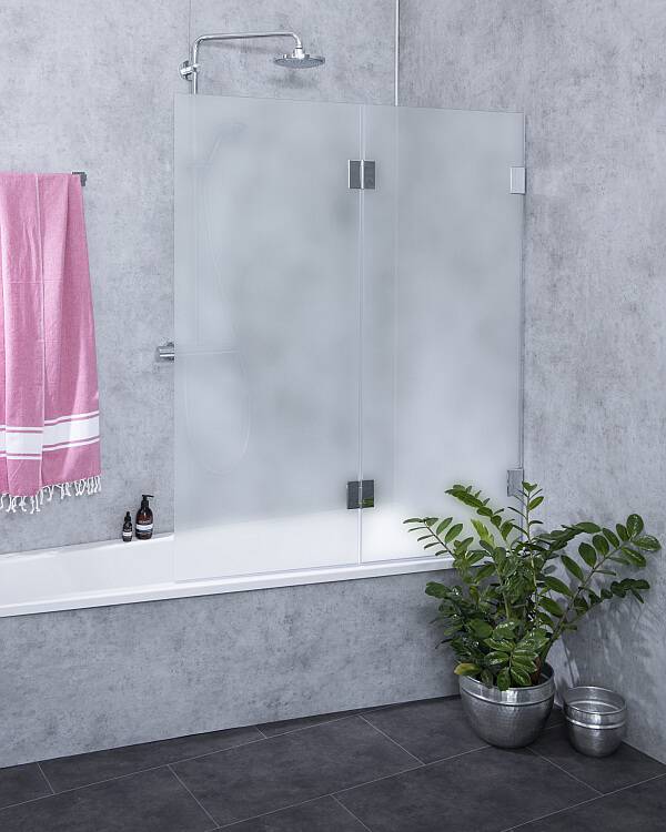 duschwand auf badewanne combia a2b