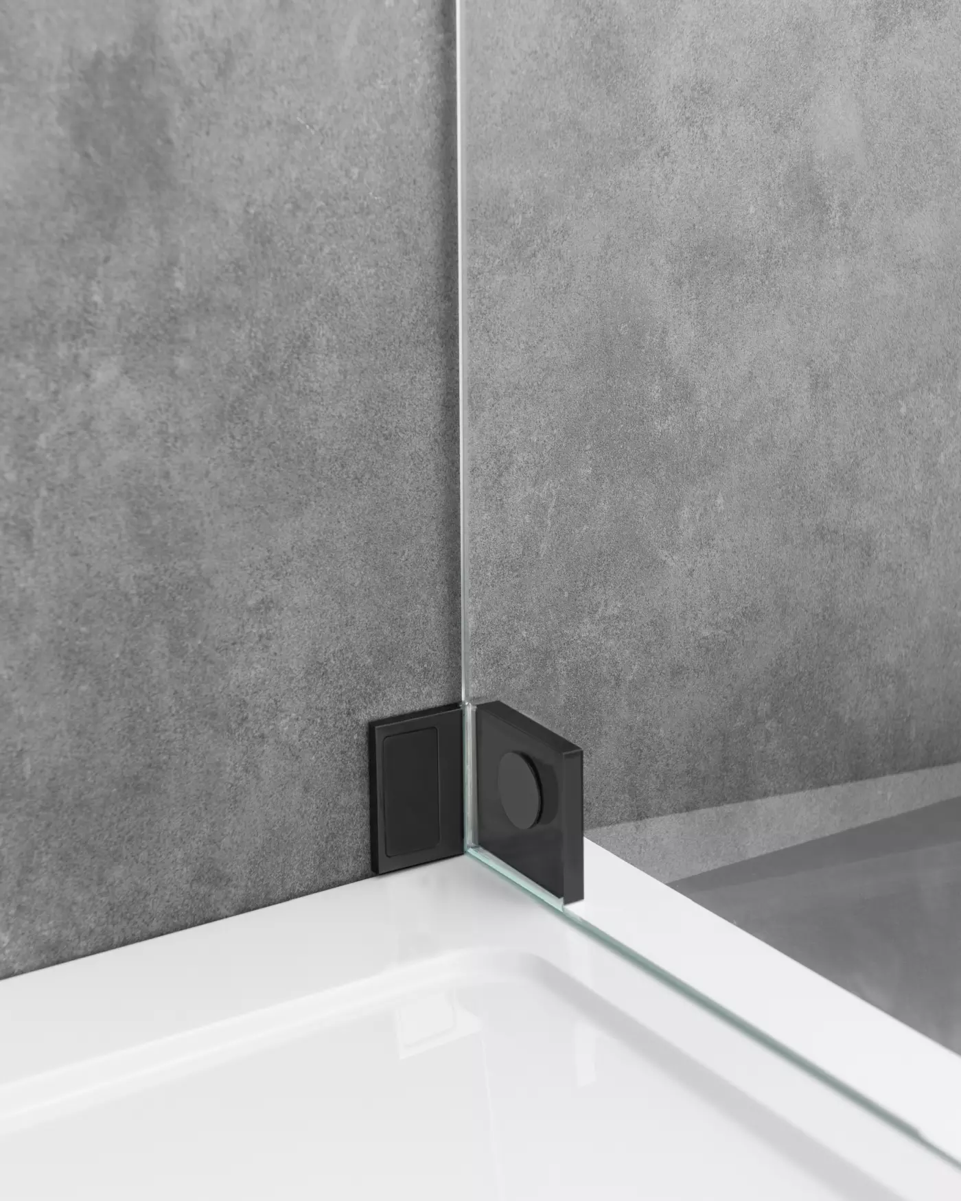 Nischendusche mit Pendeltür, Sondermaße