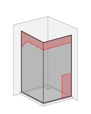Dusche nach Maß