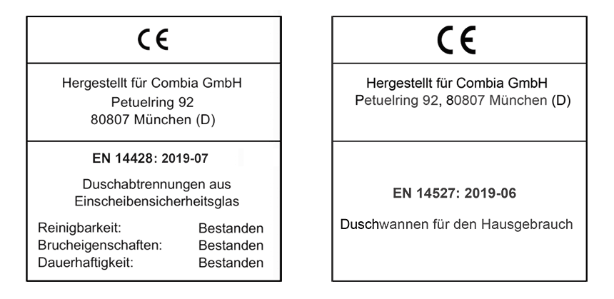 CE-Zertifikate