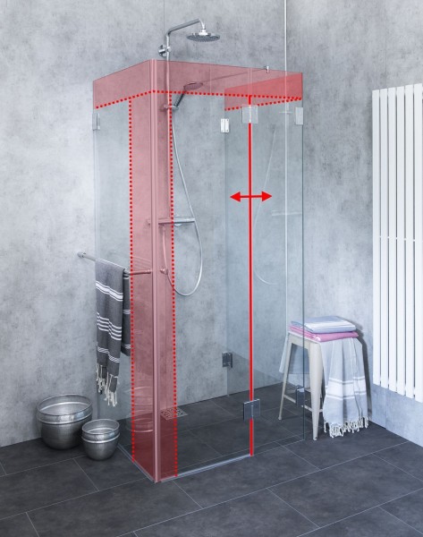 U Dusche Sondermaß